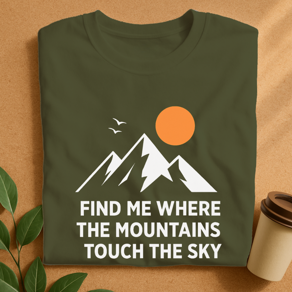 Where Mountains Touch the Sky T-Shirt