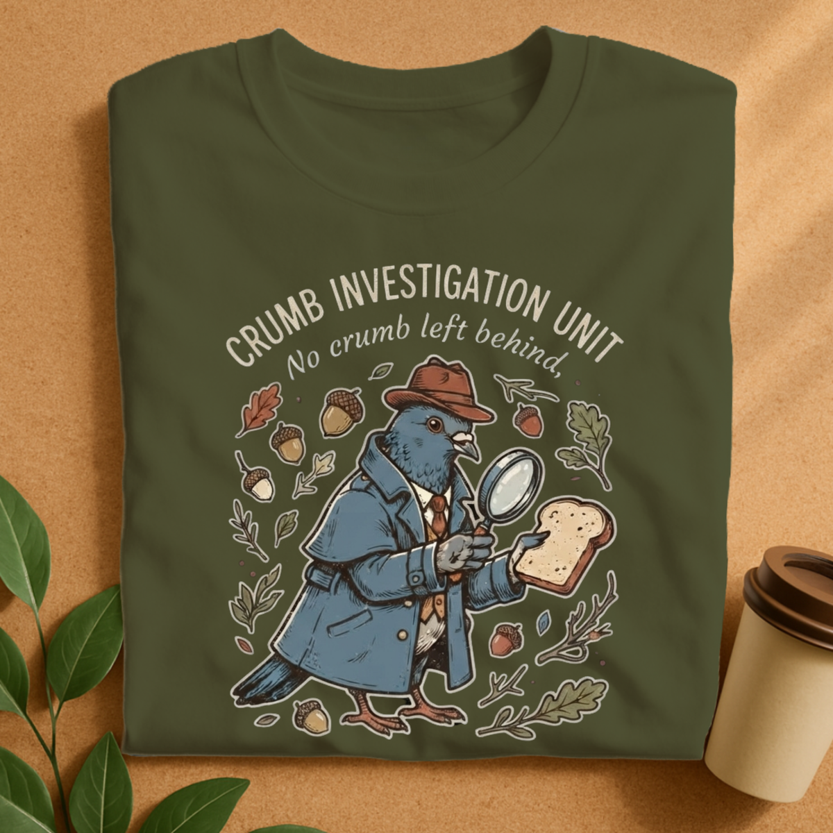 Crumb Investigation Unit Pigeon T-Shirt