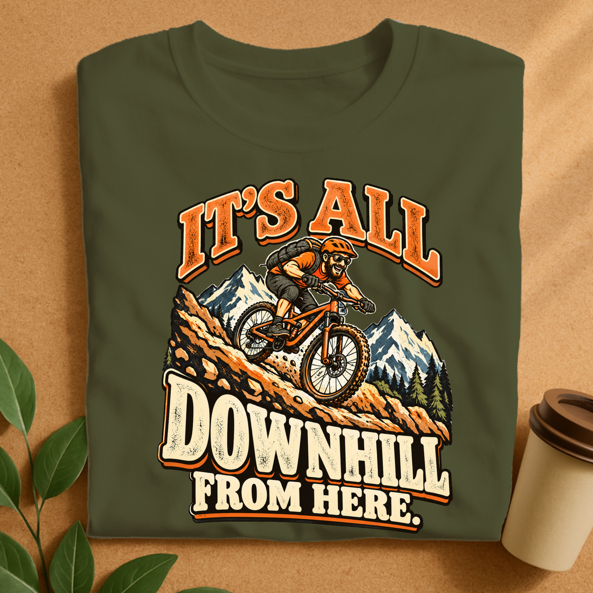 Downhill Mountain Bike T-Shirt