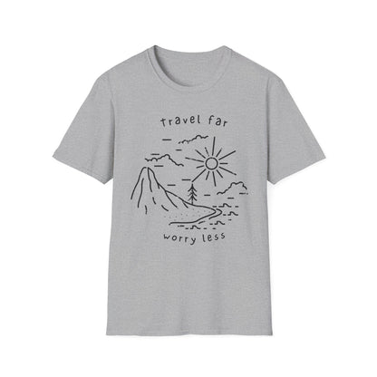 Copy of Travel far Worry less T-shirt