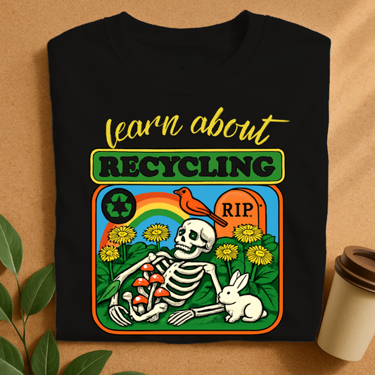 Nature’s Cycle: Recycling and Renewal Graphic T-Shirt