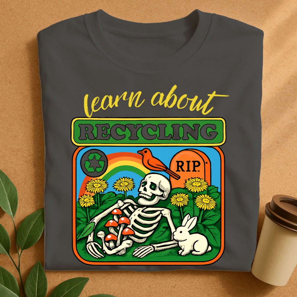 Nature’s Cycle: Recycling and Renewal Graphic T-Shirt