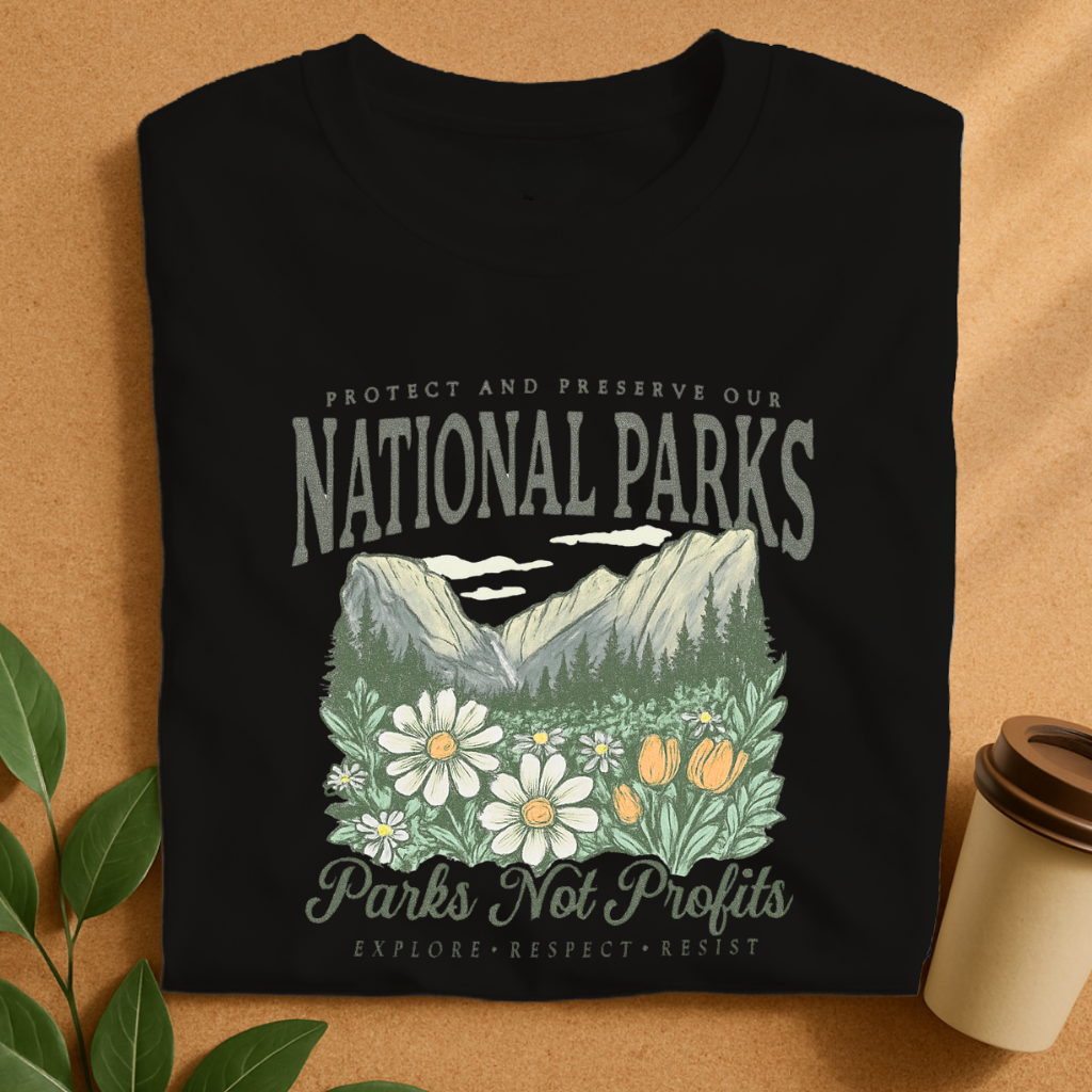 Protect Our National Parks – Nature & Flowers T-Shirt