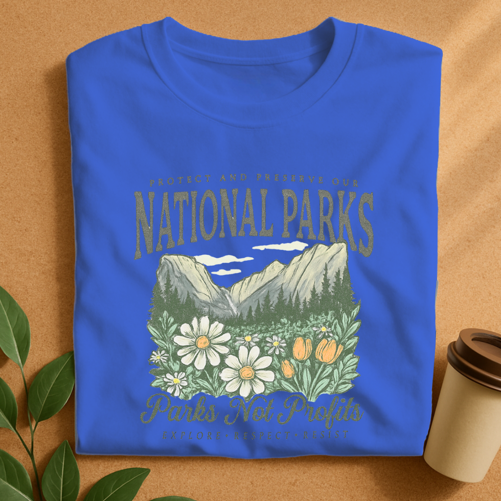 Protect Our National Parks – Nature & Flowers T-Shirt