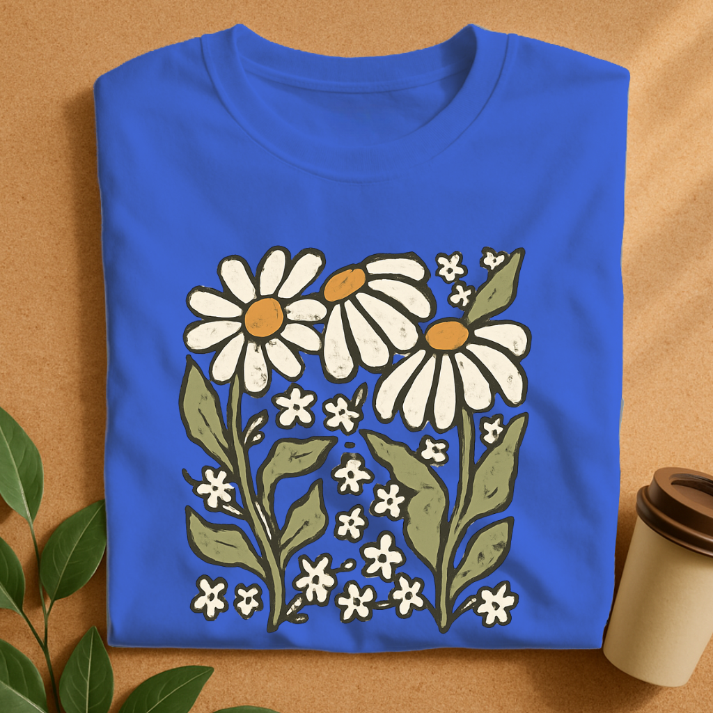 Rustic Daisies and Wildflowers T-Shirt
