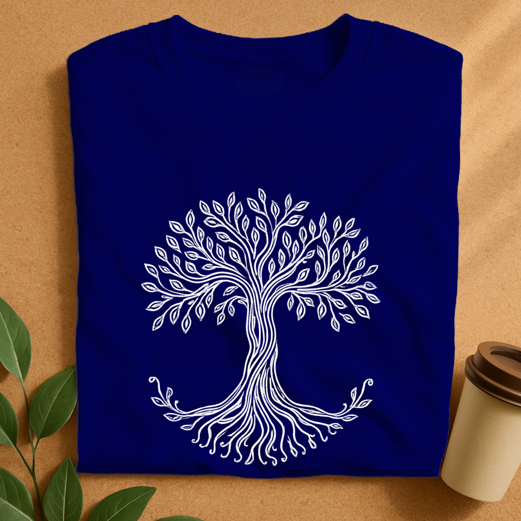 Intricate Hand-Drawn Tree of Life T-Shirt