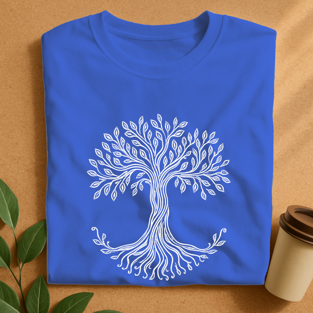 Intricate Hand-Drawn Tree of Life T-Shirt