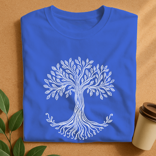 Intricate Hand-Drawn Tree of Life T-Shirt