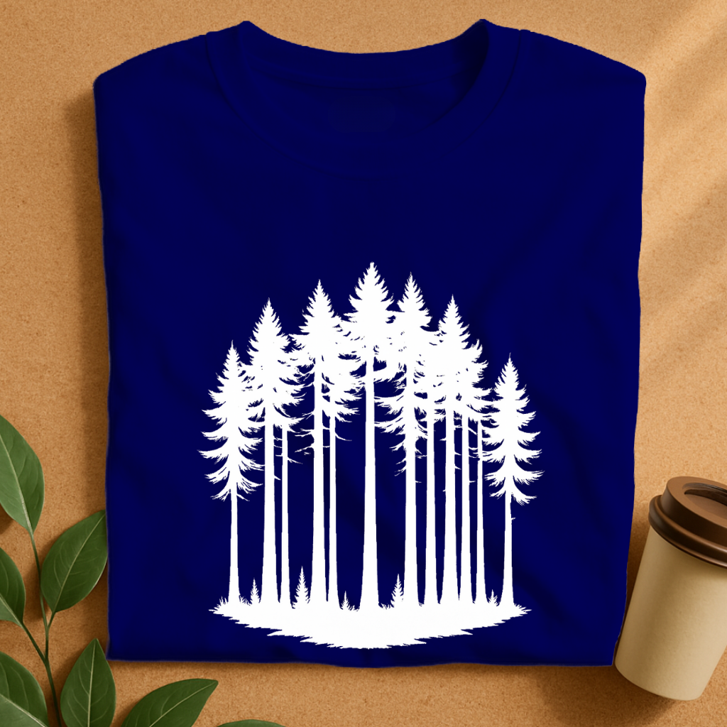 Silent Pines with Twilight Sky T-Shirt