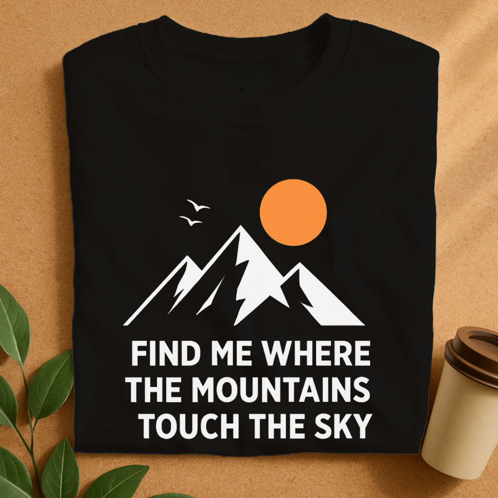 Where Mountains Touch the Sky T-Shirt