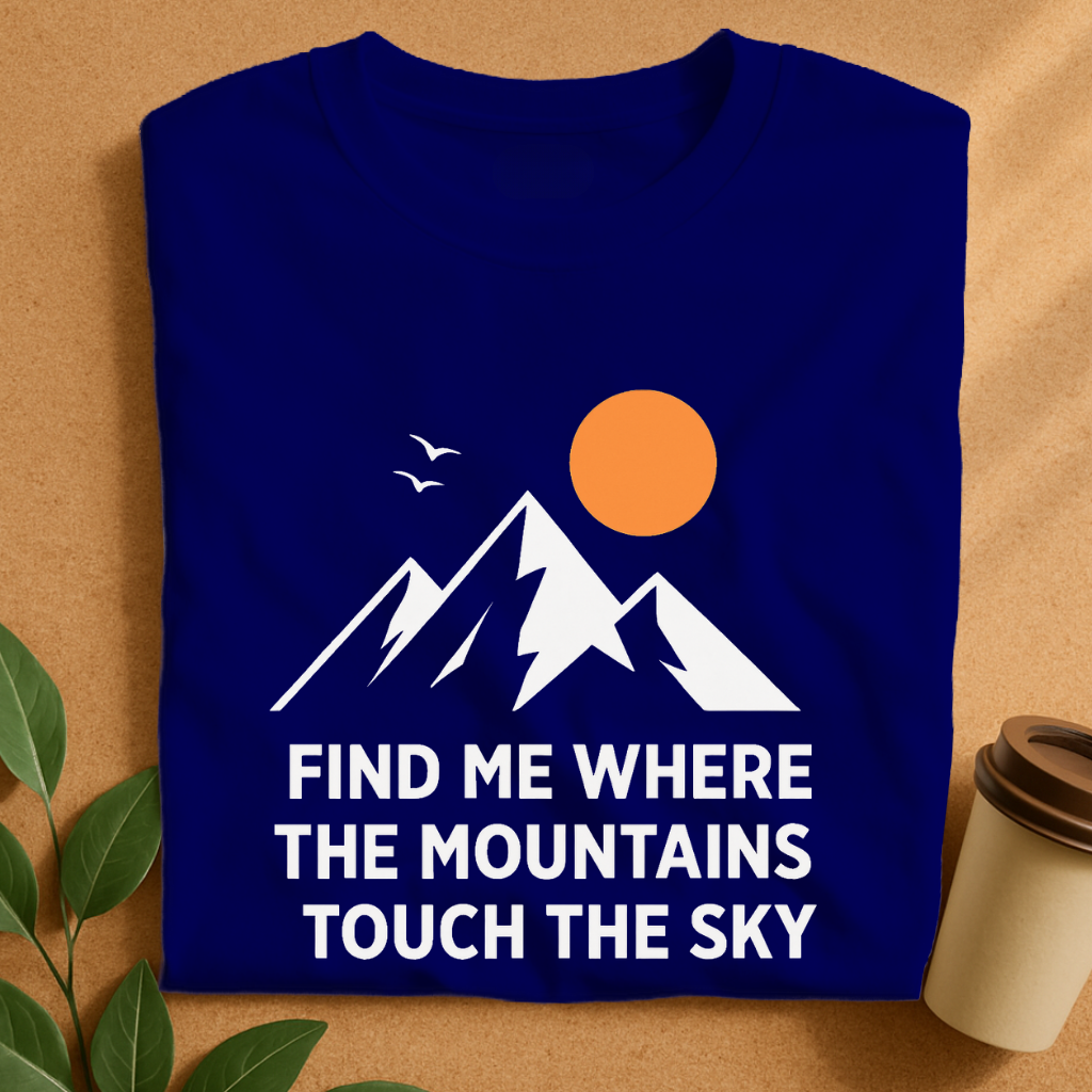 Where Mountains Touch the Sky T-Shirt
