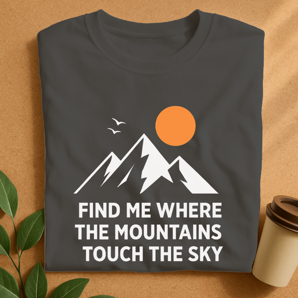 Where Mountains Touch the Sky T-Shirt
