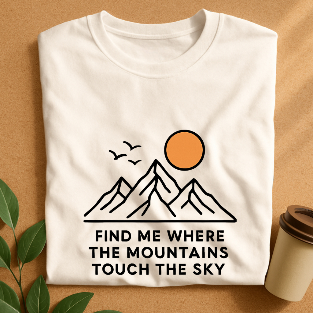 Where Mountains Touch the Sky T-Shirt