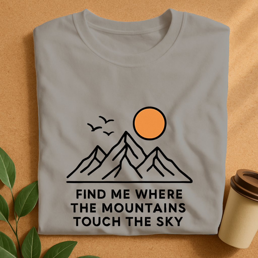 Where Mountains Touch the Sky T-Shirt