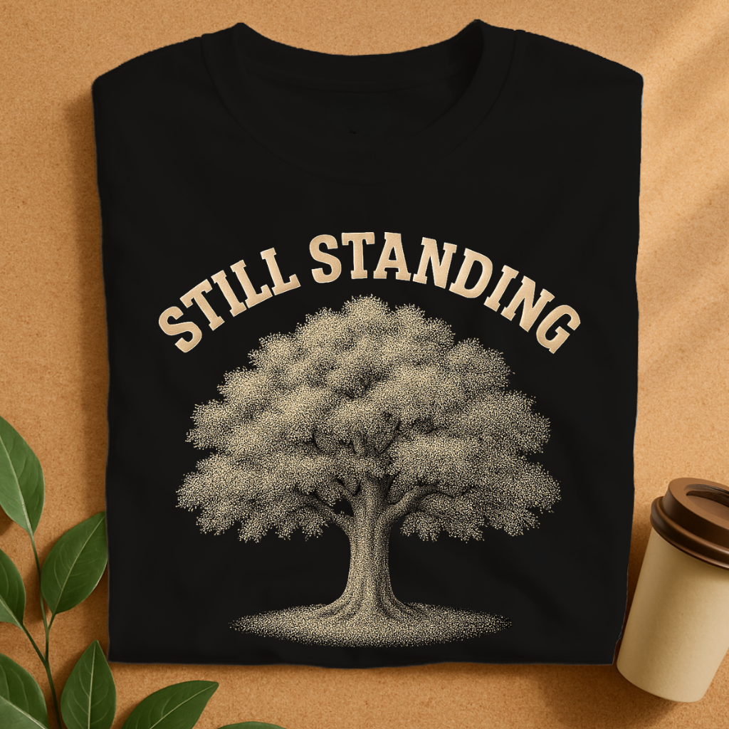 Vintage Gnarled Oak – “STILL STANDING” Resilience T-Shirt