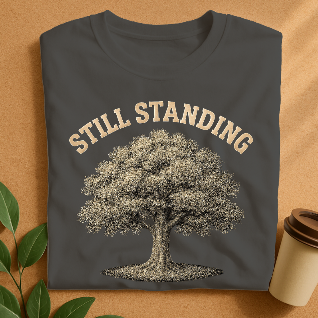 Vintage Gnarled Oak – “STILL STANDING” Resilience T-Shirt