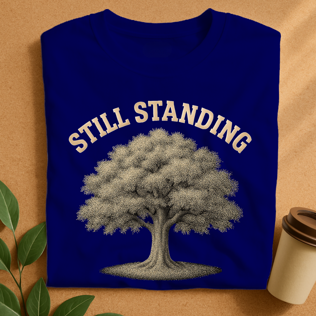 Vintage Gnarled Oak – “STILL STANDING” Resilience T-Shirt