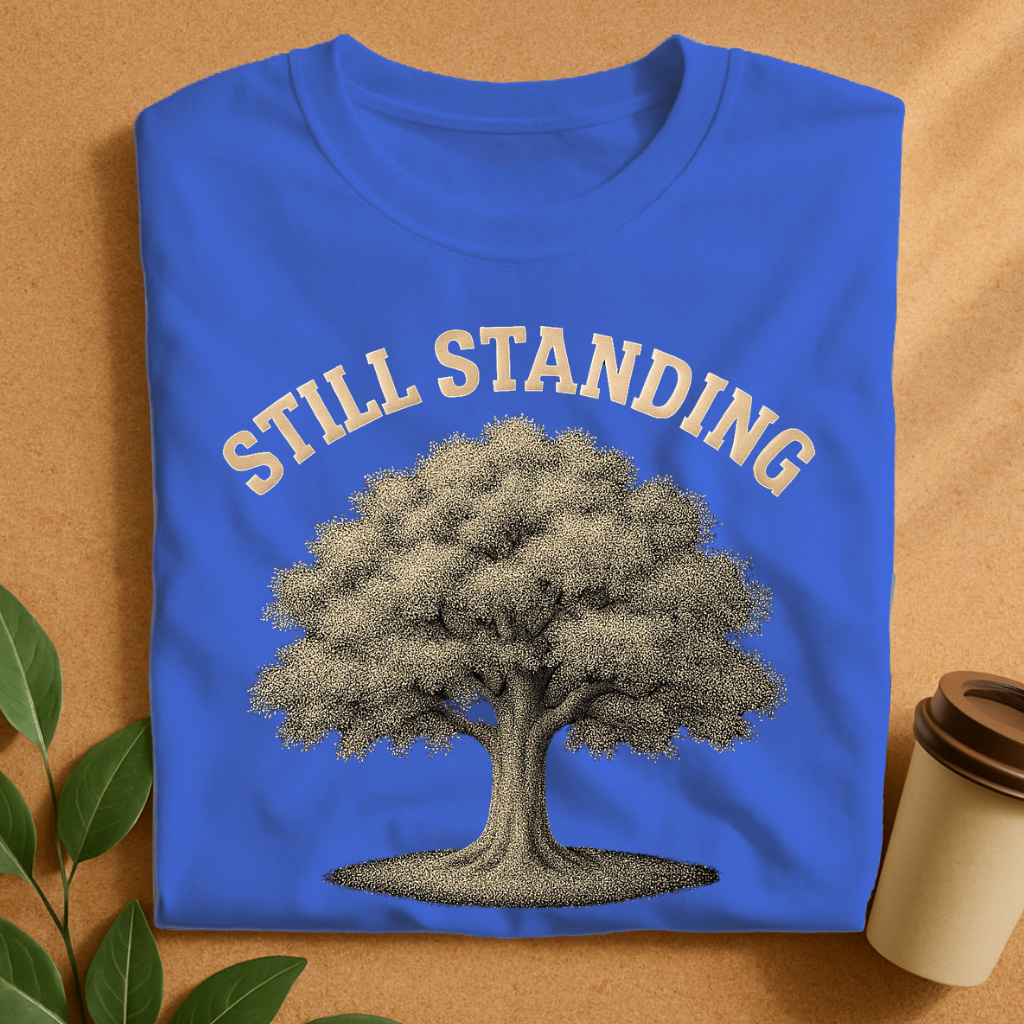 Vintage Gnarled Oak – “STILL STANDING” Resilience T-Shirt