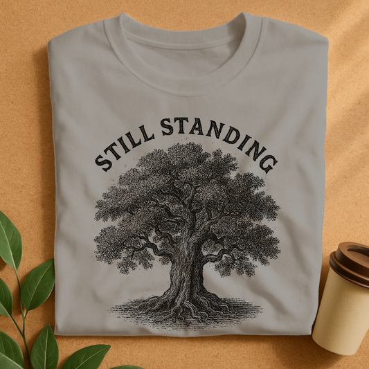 Vintage Gnarled Oak – “STILL STANDING” Resilience T-Shirt
