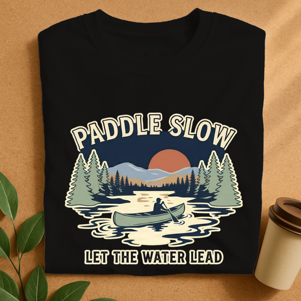Paddle Slow Let the Water Lead T-Shirt