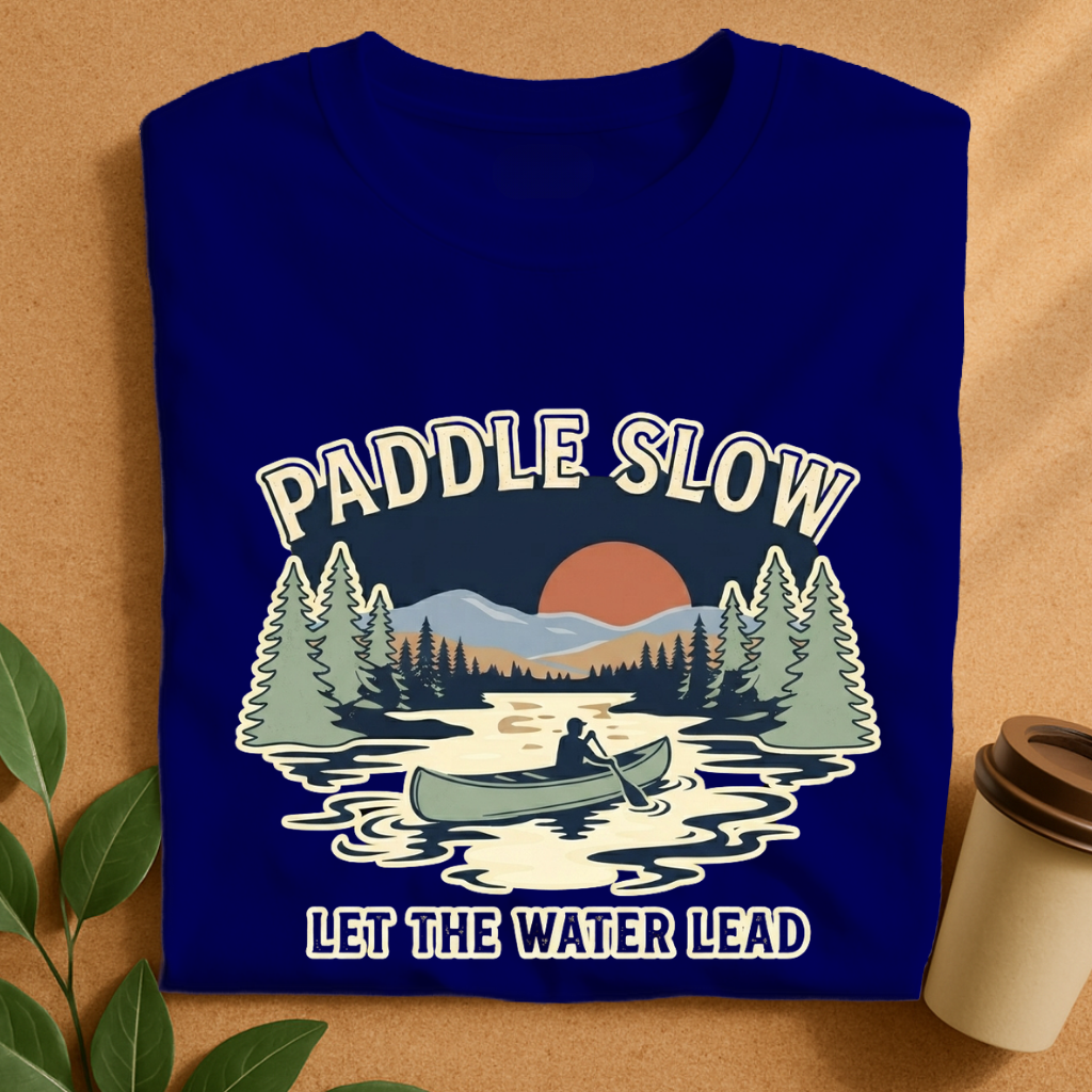 Paddle Slow Let the Water Lead T-Shirt