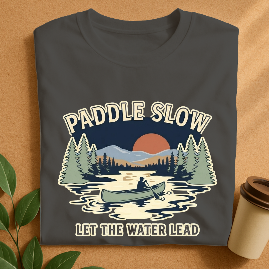 Paddle Slow Let the Water Lead T-Shirt