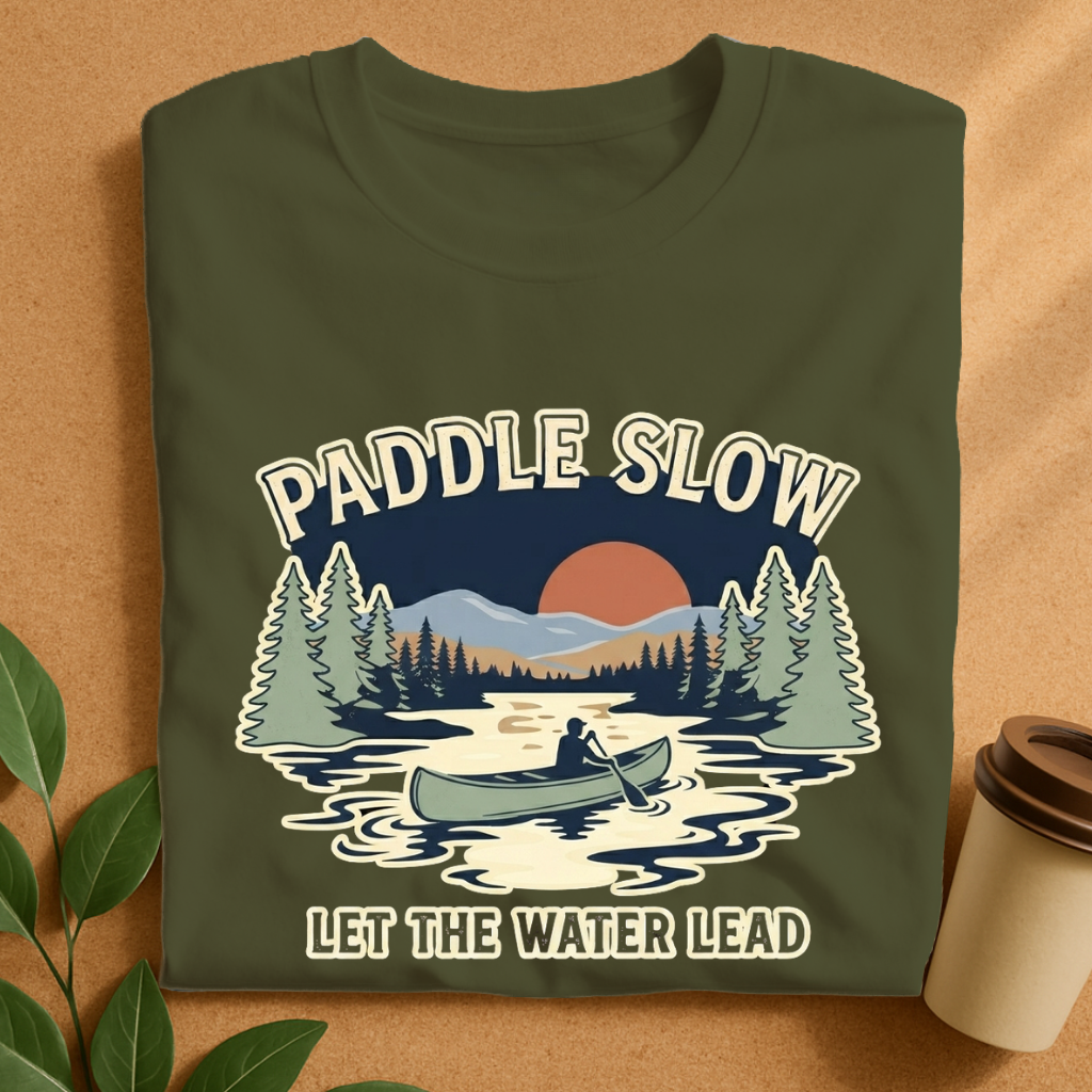 Paddle Slow Let the Water Lead T-Shirt