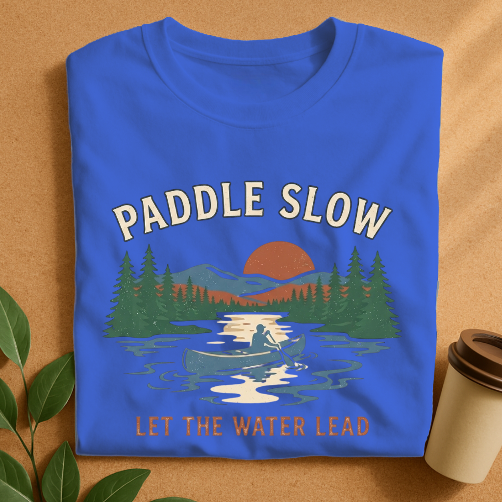 Paddle Slow Let the Water Lead T-Shirt