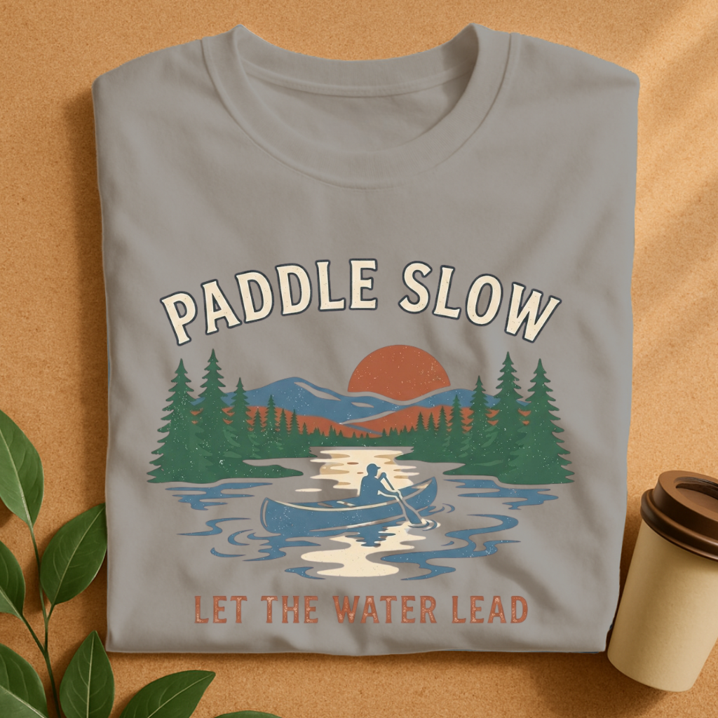 Paddle Slow Let the Water Lead T-Shirt