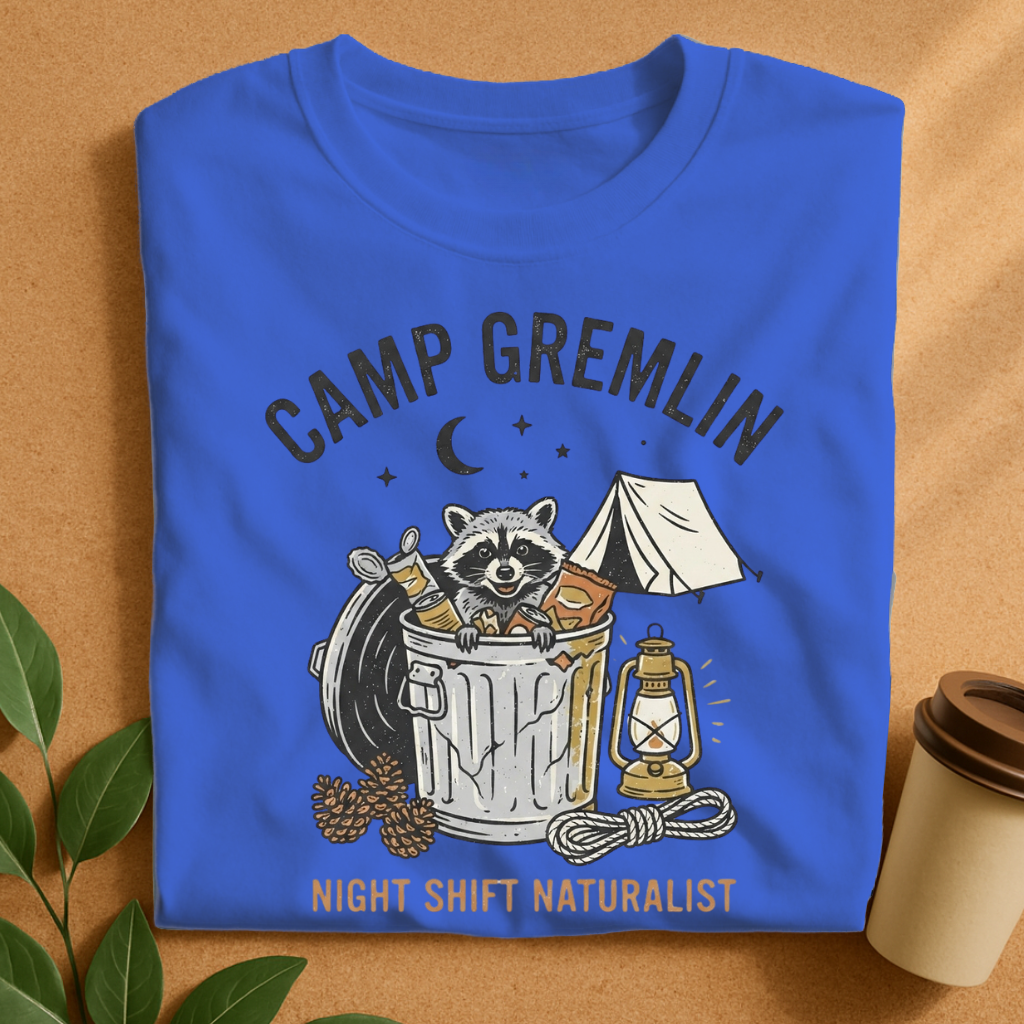 Camp Gremlin Night Shift Naturalist T-Shirt