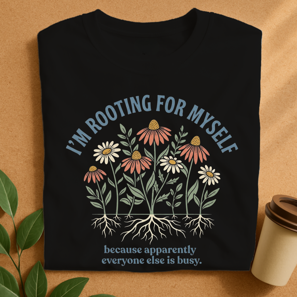 I’m Rooting for Myself Wildflower T-Shirt