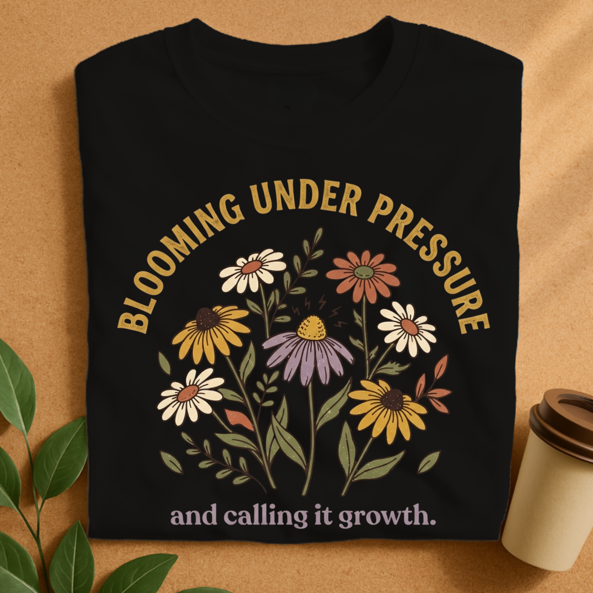 Blooming Under Pressure Wildflower T-Shirt