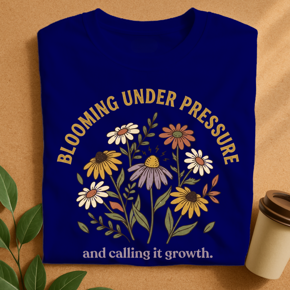 Blooming Under Pressure Wildflower T-Shirt