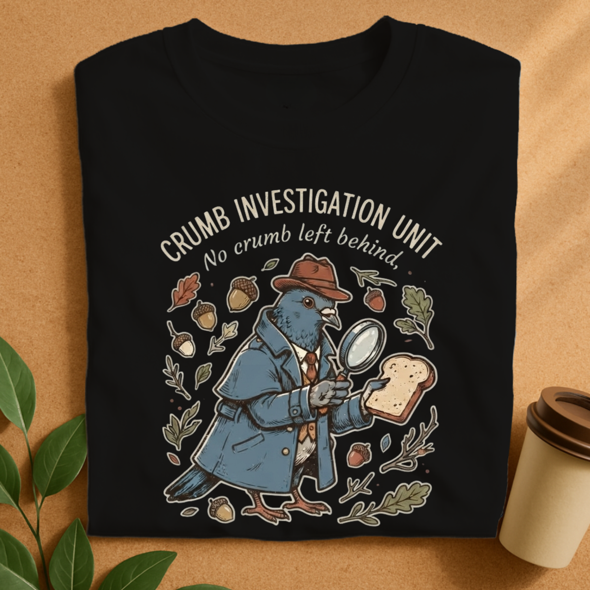 Crumb Investigation Unit Pigeon T-Shirt