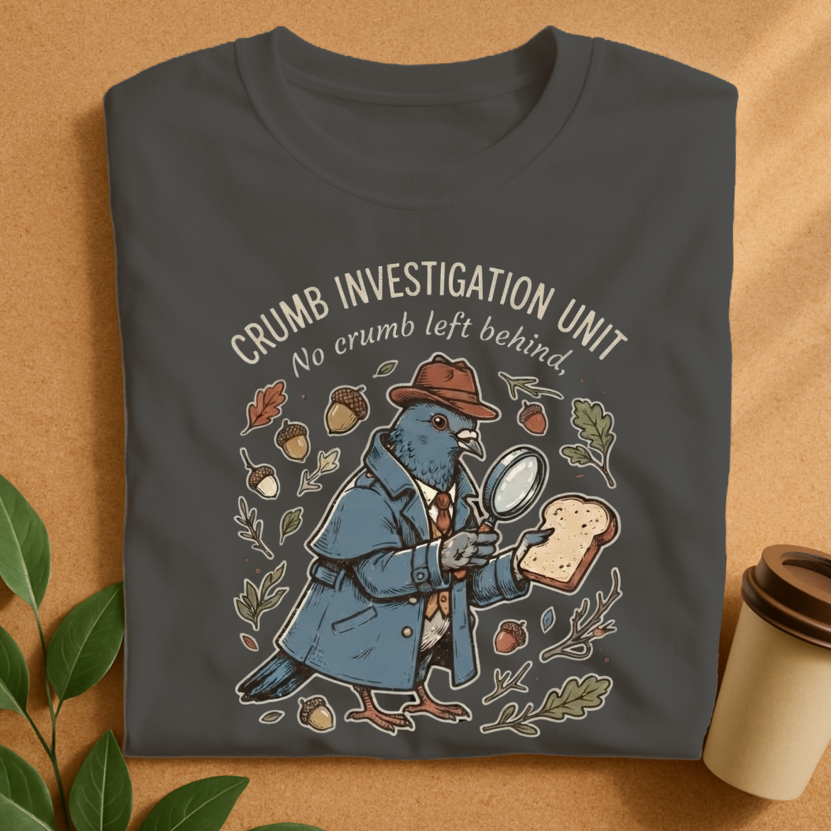 Crumb Investigation Unit Pigeon T-Shirt