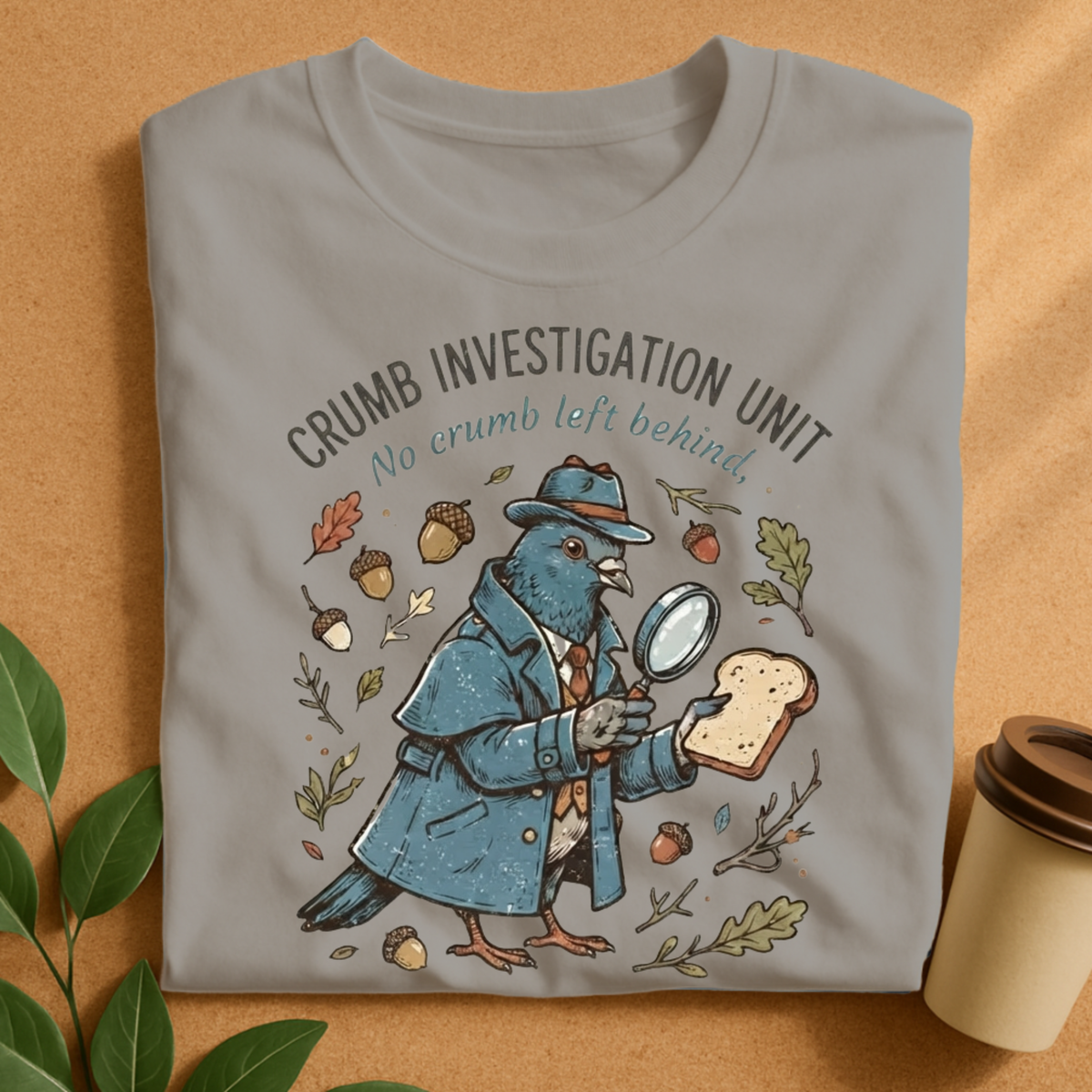 Crumb Investigation Unit Pigeon T-Shirt