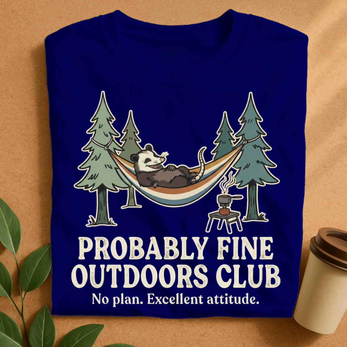 Probably Fine Outdoors Club Opossum T-Shirt