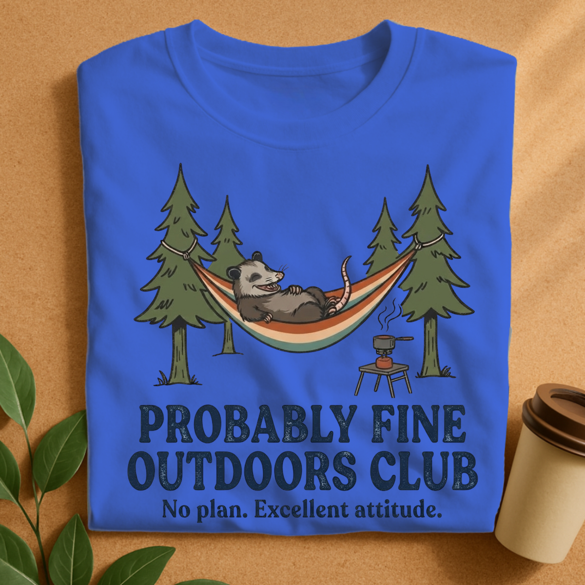 Probably Fine Outdoors Club Opossum T-Shirt
