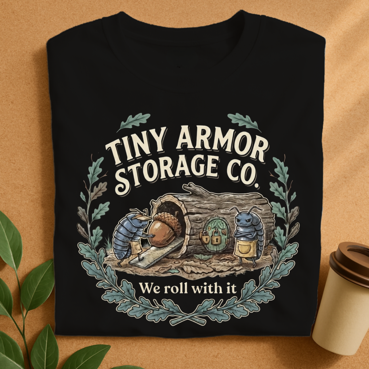 Tiny Armor Storage Co. Pill Bug T-Shirt