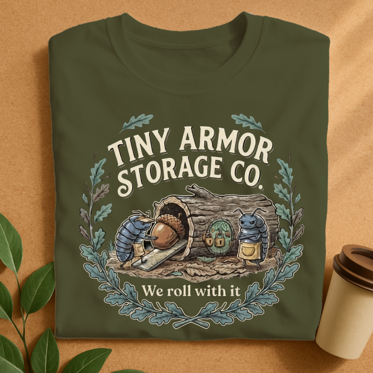 Tiny Armor Storage Co. Pill Bug T-Shirt