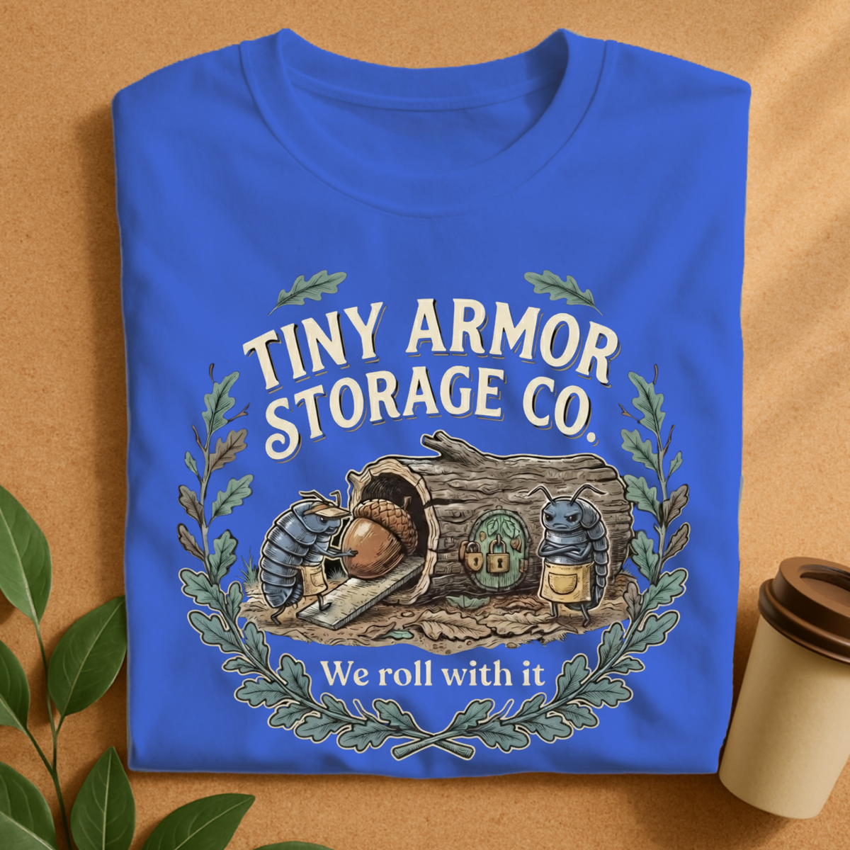 Tiny Armor Storage Co. Pill Bug T-Shirt