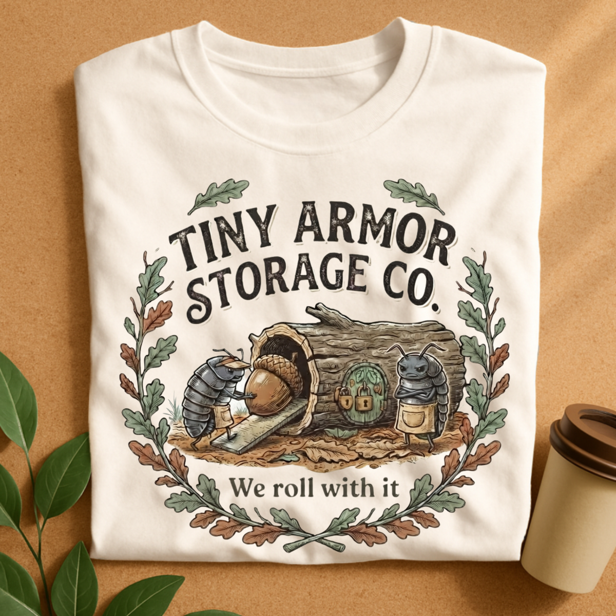 Tiny Armor Storage Co. Pill Bug T-Shirt