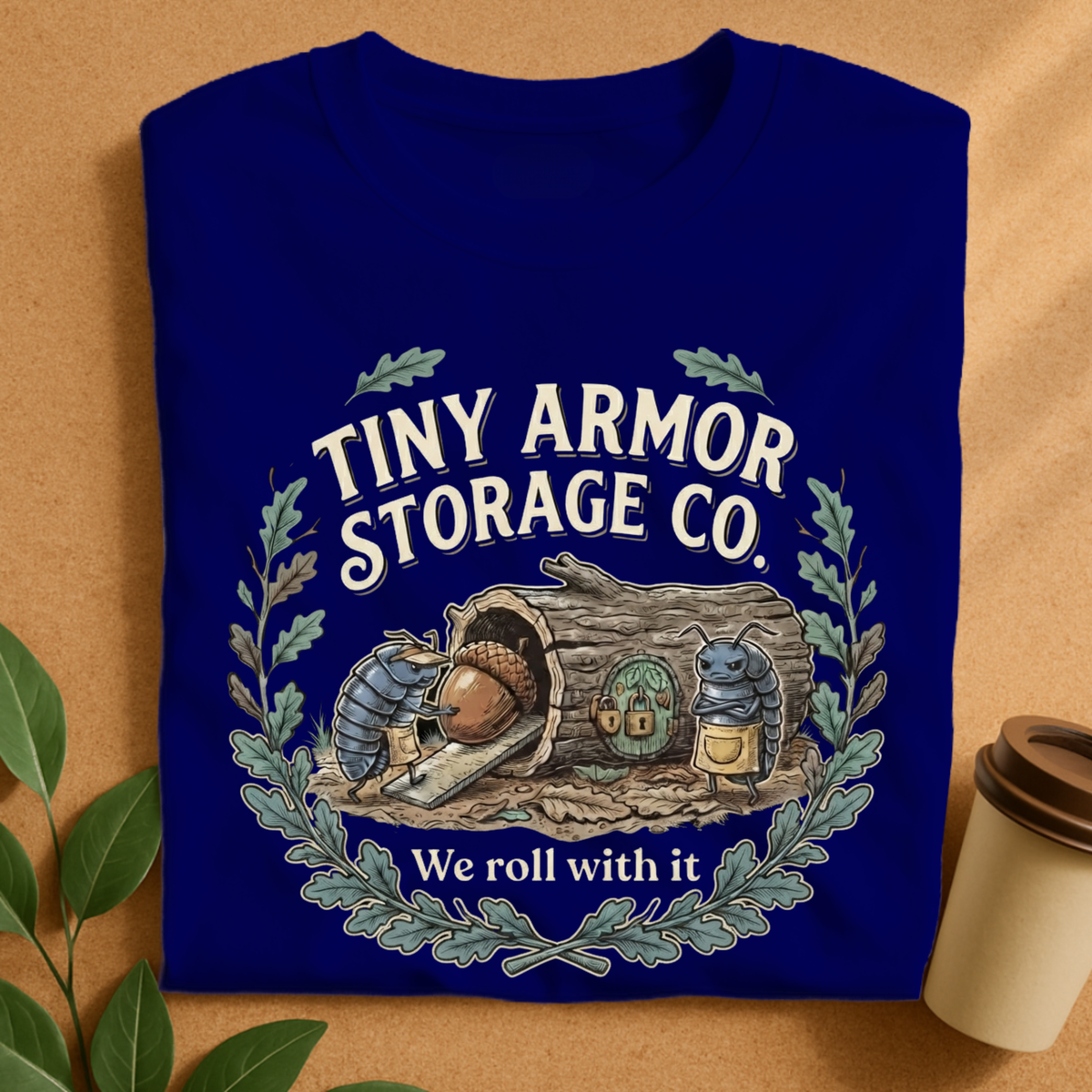 Tiny Armor Storage Co. Pill Bug T-Shirt