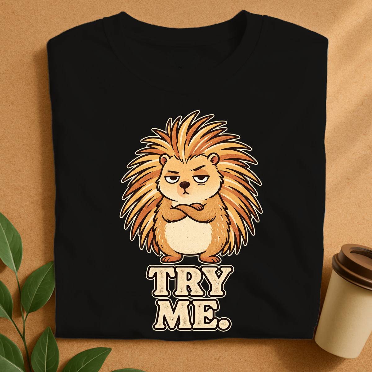 Try Me Porcupine T-Shirt
