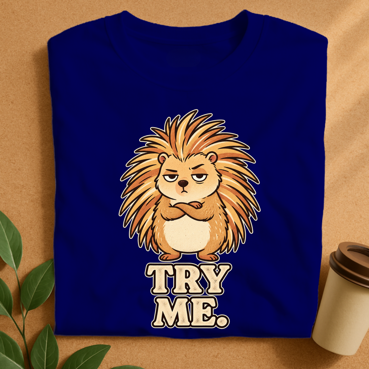 Try Me Porcupine T-Shirt