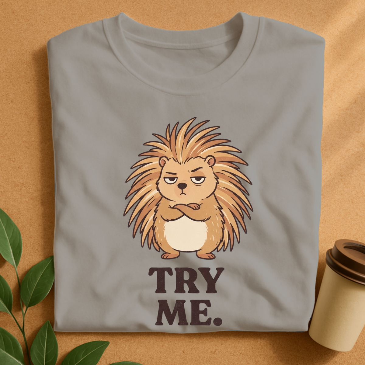 Try Me Porcupine T-Shirt