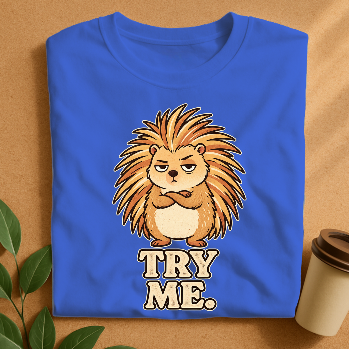 Try Me Porcupine T-Shirt