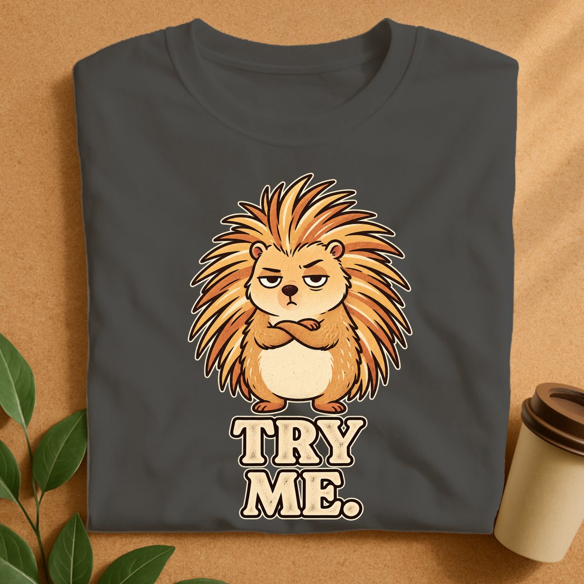 Try Me Porcupine T-Shirt