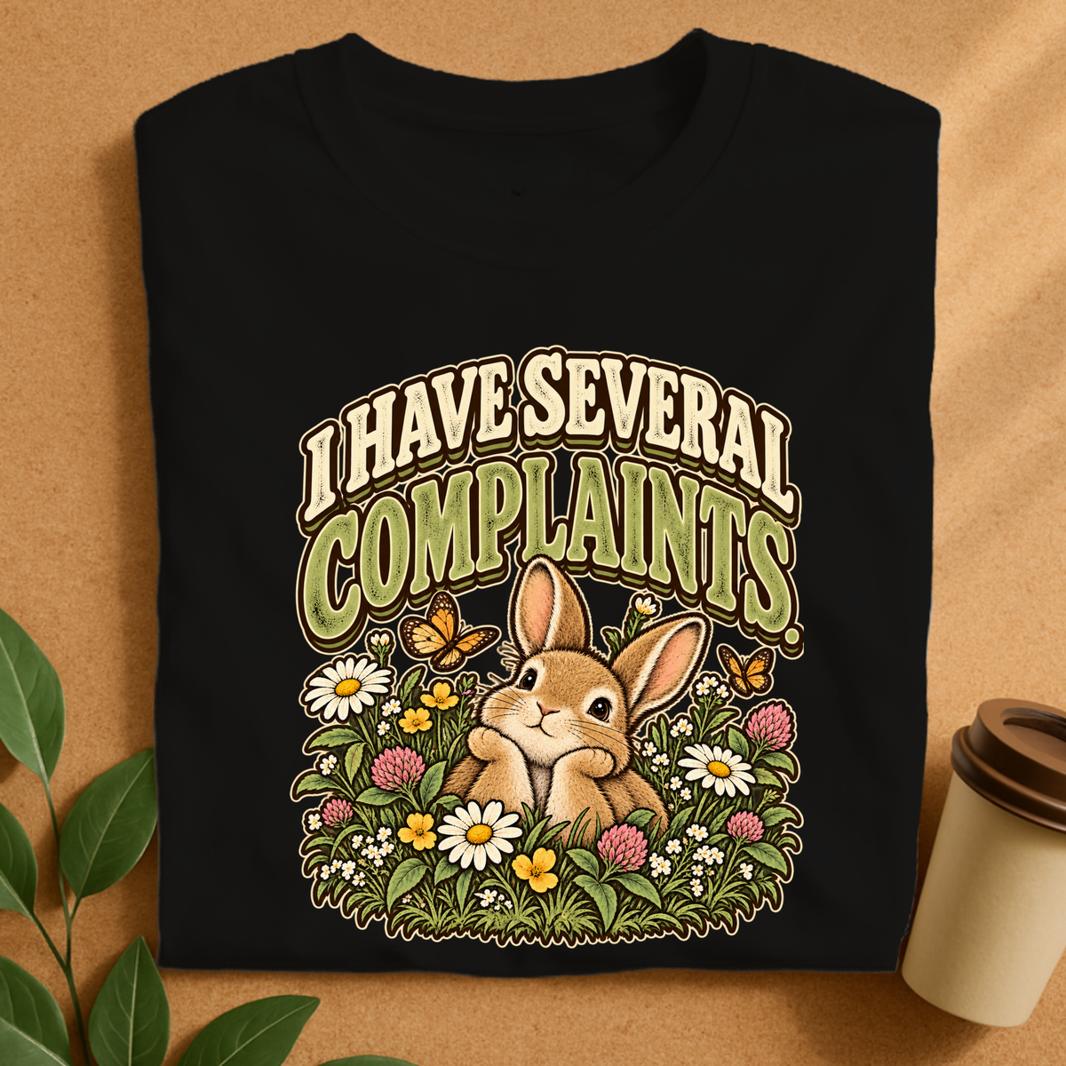 I Have Several Complaints Bunny T-Shirt