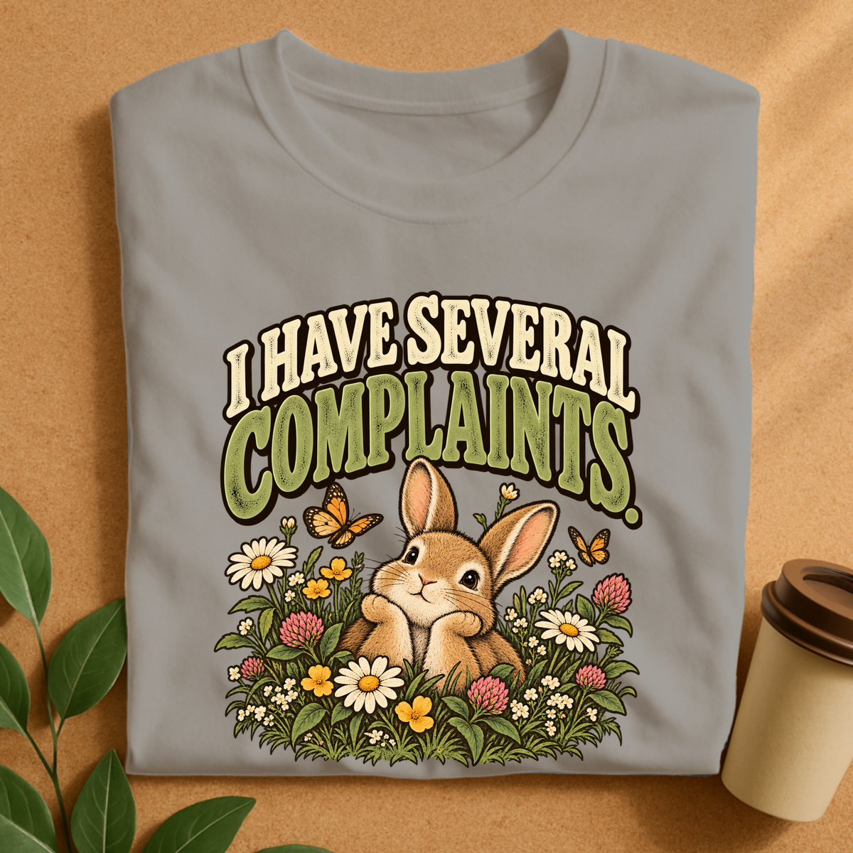 I Have Several Complaints Bunny T-Shirt